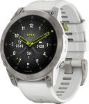 Часы Garmin EPIX (Gen 2) Sapphire, титановый белый с белым силиконовым ремешком (010-02582-21)
Часы Garmin EPIX (Gen 2) Sapphire, титановый белый с белым силиконовым ремешком (010-02582-21)
