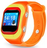 

Детские часы-телефон Ginzzu, 14224 501 orange 0.98'' micro-SIM