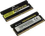 Оперативная память Corsair DDR4 2x16Gb 2666MHz CMSX32GX4M2A2666C18 Vengeance RTL PC4-21300 CL18 SO-DIMM 260-pin
Оперативная память Corsair DDR4 2x16Gb 2666MHz CMSX32GX4M2A2666C18 Vengeance RTL PC4-21300 CL18 SO-DIMM 260-pin