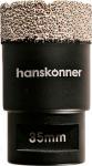 Коронка алмазная для УШМ Hanskonner TilePro, 35 мм, вакуумн. спекание алмазов (H1055-10-35)
Коронка алмазная для УШМ Hanskonner TilePro, 35 мм, вакуумн. спекание алмазов (H1055-10-35)
