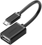 Кабель Ugreen US133 (10396) Micro USB Male to USB-A Female Cable, With OTG Nickel Plating, 10 см, черный
Кабель Ugreen US133 (10396) Micro USB Male to USB-A Female Cable, With OTG Nickel Plating, 10 см, черный