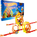Мотофристайл 1 Toy Hot Wheels (в компл.: 2 инерц. мотобайка 25 деталей трека 3 аксессуара для трюков)
Мотофристайл 1 Toy Hot Wheels (в компл.: 2 инерц. мотобайка 25 деталей трека 3 аксессуара для трюков)