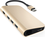 USB-адаптер Satechi Aluminum Multi-Port Adapter 4K with Ethernet золотой (ST-TCMAG)
USB-адаптер Satechi Aluminum Multi-Port Adapter 4K with Ethernet золотой (ST-TCMAG)