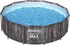 Каркасный бассейн BestWay Steel Pro Max, 366х122 см, 10250 л, фильтр-насос, лестница (561PZ BW), Темно-серый
Каркасный бассейн BestWay Steel Pro Max, 366х122 см, 10250 л, фильтр-насос, лестница (561PZ BW), Темно-серый