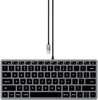 Клавиатура Satechi Slim W1 USB-C Wired Keyboard-RU. Раскладка - Русская. Цвет- Серый космос (ST-UCSW1M-RU)
Клавиатура Satechi Slim W1 USB-C Wired Keyboard-RU. Раскладка - Русская. Цвет- Серый космос (ST-UCSW1M-RU)