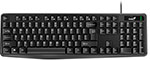 Клавиатура проводная узкая Genius Smart KB-117 черный 
Клавиатура проводная узкая Genius Smart KB-117 черный