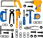 Набор инструментов Наша игрушка 38 предметов, кейс
Набор инструментов Наша игрушка 38 предметов, кейс