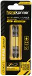 Биты Hanskonner PH2PZ2x65 мм, ImpactPower, двуст., торсионные, 2 шт (HPH2PZ2-65DT)
Биты Hanskonner PH2PZ2x65 мм, ImpactPower, двуст., торсионные, 2 шт (HPH2PZ2-65DT)