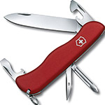 Нож перочинный Victorinox Adventurer 111 мм 11 функций с фиксатором лезвия красный
Нож перочинный Victorinox Adventurer 111 мм 11 функций с фиксатором лезвия красный
