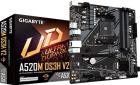 Материнская плата Gigabyte A520M DS3H V2 (AM4. mATX), Черный 
Материнская плата Gigabyte A520M DS3H V2 (AM4. mATX), Черный