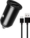 Автомобильное зарядное устройство TFN с двумя разъемами USB, 3.1А, 15 Вт, с кабелем MicroUSB, черный (TFNTFN-CCRPD07)
Автомобильное зарядное устройство TFN с двумя разъемами USB, 3.1А, 15 Вт, с кабелем MicroUSB, черный (TFNTFN-CCRPD07)
