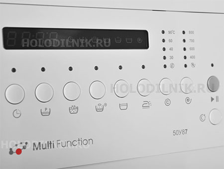 Панель управления стиральной машины Атлант СМА 50У87 серии Multi Function