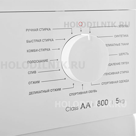 Программы стиральной машины Атлант СМА 50У87 серии Multi Function