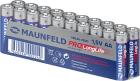 ��������� Maunfeld PRO Long Life Alkaline AA (LR6), 20 ��., ������ (MBLR6-PB20)