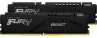 ����������� ������ Kingston DDR5 64GB (2x32GB) 5600Mhz FURY Beast Black (KF556C40BBK2-64)