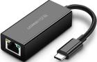 ������� Ugreen US236 (50307) USB-C 3.1 GEN1 Male to 10/100/1000 Mbps Ethernet Adapter. ����: ������