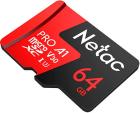 ����� ������ microSD Netac P500 PRO, 64 GB (NT02P500PRO-064G-S)