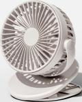 ����������� ���������� ���������� �� ������  Solove clip electric fan 2000mAh, 3 Speed, Type-C, F3, White (RUS)