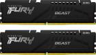 ����������� ������ Kingston DDR5 16Gb (2x8Gb) 6000MHz Fury Beast (KF560C30BBEK2-16)