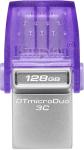 ����-���������� Kingston DataTraveler microDuo, 3C, USB Type-C/Type-A, 128 Gb (DTDUO3CG3/128GB)
