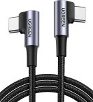 ������ ������� Ugreen US323 Angled USB-C Cable Aluminum Case with Braided (70529)