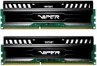 ����������� ������ Patriot Memory DDR3 8GB (2x4GB) 1600MHz Viper 3 (PV38G160C9K)