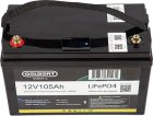 �������� ������� ����������� Gelbert LiFePO4, 12V/105Ah/100�/1260Wh (6-EVF-100) Bluetooth