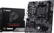 Материнская плата MSI PRO A520M-S