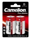 ������� ������� ����������� Camelion D/LR20 Plus Alkaline (LR20-BP2) BL-2