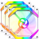 ���������� ��� ������� 4FAN F40 White 120mm 3 in 1 (F4012W3)