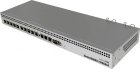 ���������� MikroTik RB1100AHx4, 13*10/100/1000 LAN, microSD, dual PSU, 1U (RB1100x4)