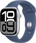 �����-���� Apple Watch Series 10 A2999, 46 ��, OLED, �����������, Sport Band �������, ����� M/L (MWWM3LW/A)