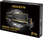 SSD ���������� Adata M.2 LEGEND 960 MAX 2000 �� PCIe 4.0 ALEG-960M-2TCS