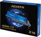 SSD ���������� Adata M.2 LEGEND 710 2000 �� PCIe ALEG-710-2TCS