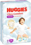 �������-���������� Huggies Ultra Comfort 7, 17 ��, 34 ��, ��� ���������