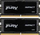 ����������� ������ Kingston DDR5 SO-DIMM 32Gb (2x16Gb) 6000Mhz FURY Impact XMP (KF560S38IBK2-32)