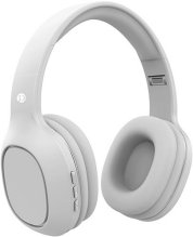 Наушники PERO BH04, Bluetooth, накладные, белый [pwh-bh04w]
