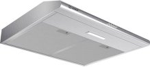 Вытяжка кухонная Libhof LF-2550 black / ширина 50 см, 3 скорости, обратный клапан, механическое управление, LED подсветка