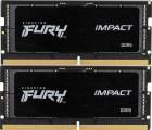 ����������� ������ Kingston SODIMM DDR5 64Gb (2x32Gb) 4800MHz FURY Impact (KF548S38IBK2-64)