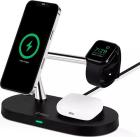������������ �������� ������� 4-�-1 Ttec AirCharger Quattro M MagSafe Competitible 4in1 iPhone + Apple Watch + AirPods Wireless Fast charger with LED, ������
