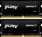 ����������� ������ Kingston SO-DIMM DDR4 32GB (2x16GB) 3200MHz FURY Impact (KF432S20IBK2/32)