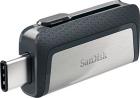 ����-���������� Sandisk USB Flash Ultra Dual (Type-A,C) 3.1 128 Gb, ������� �������-������