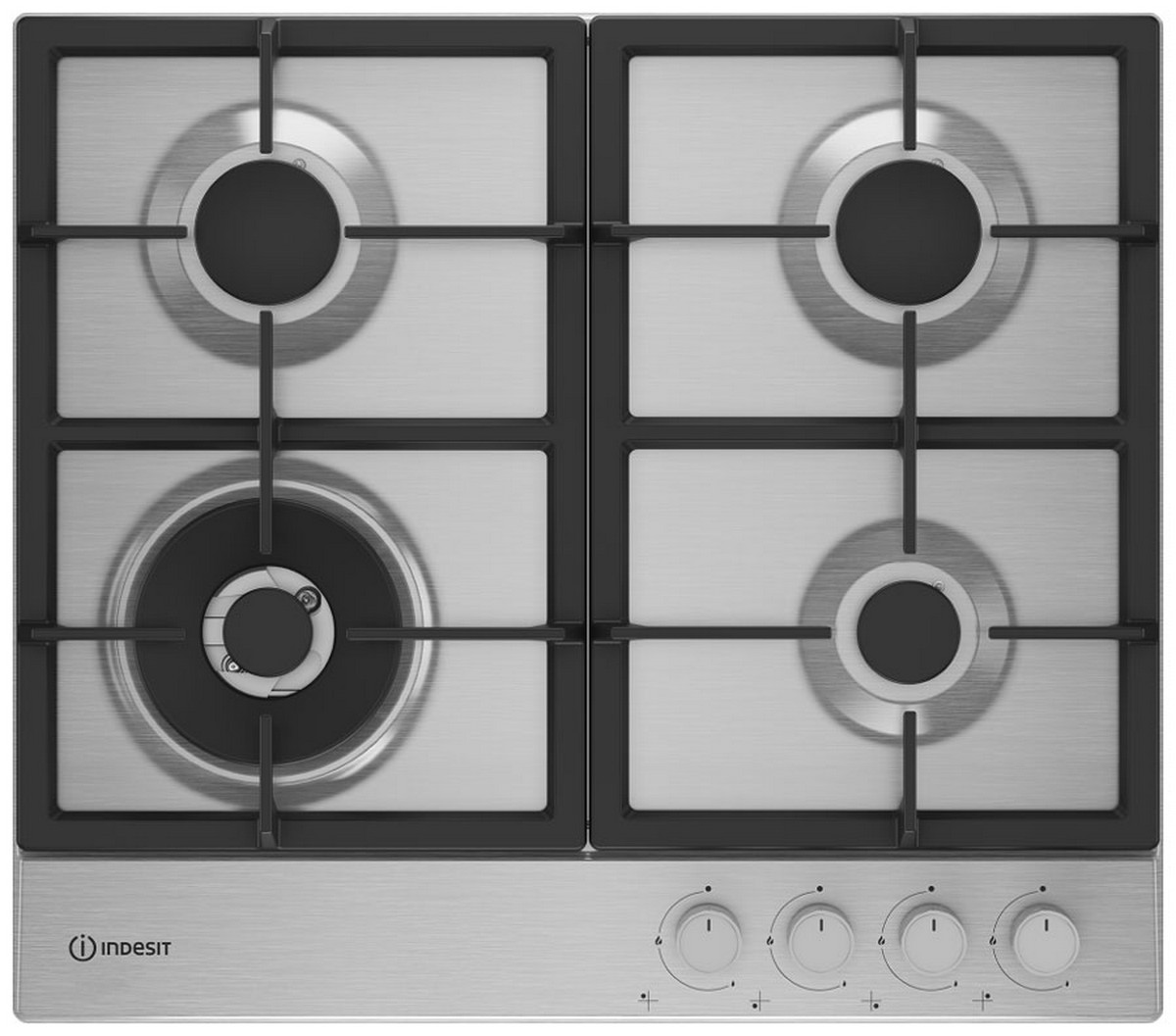фото Газовая варочная панель indesit thpm 642 w/ix/i ru