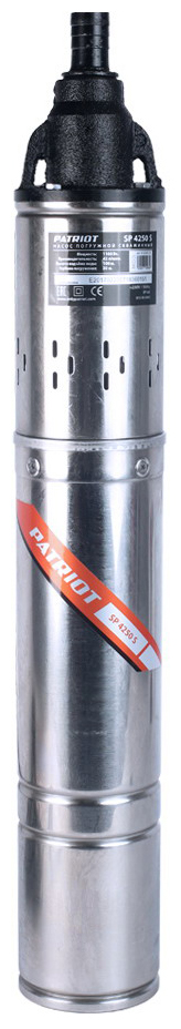 Изображение товара Погружной винтовой насос Patriot SP 4250 S 1100 Вт для скважин и колодцев