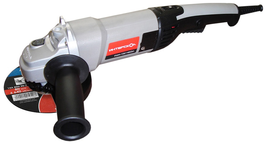 

Угловая шлифовальная машина (болгарка) Интерскол УШМ-125/1400ЭЛ (302.1.0.00)