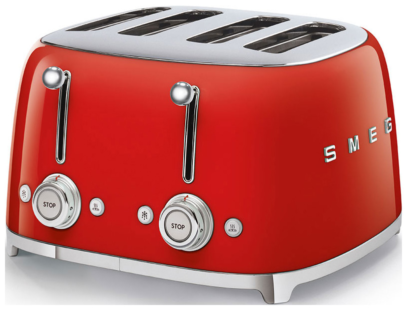 Изображение товара Тостер Smeg TSF03RDEU, красный