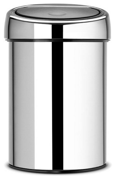 Изображение товара Мусорный бак Brabantia TOUCH BIN 3л из нержавеющей стали с системой Soft Touch