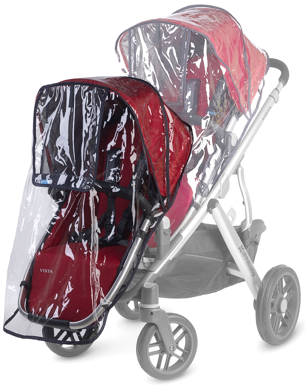 Изображение товара Дождевик UPPAbaby на дополнительное сидение 0172 Изображение товара Дождевик UPPAbaby на дополнительное сидение 0172
