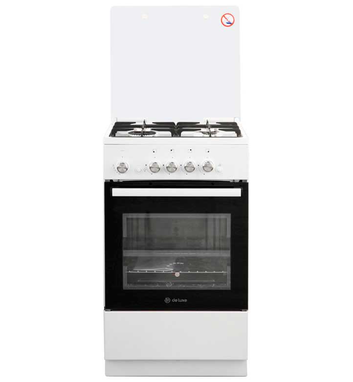 Газовая плита De luxe 5040.42г (крышка) ЧР