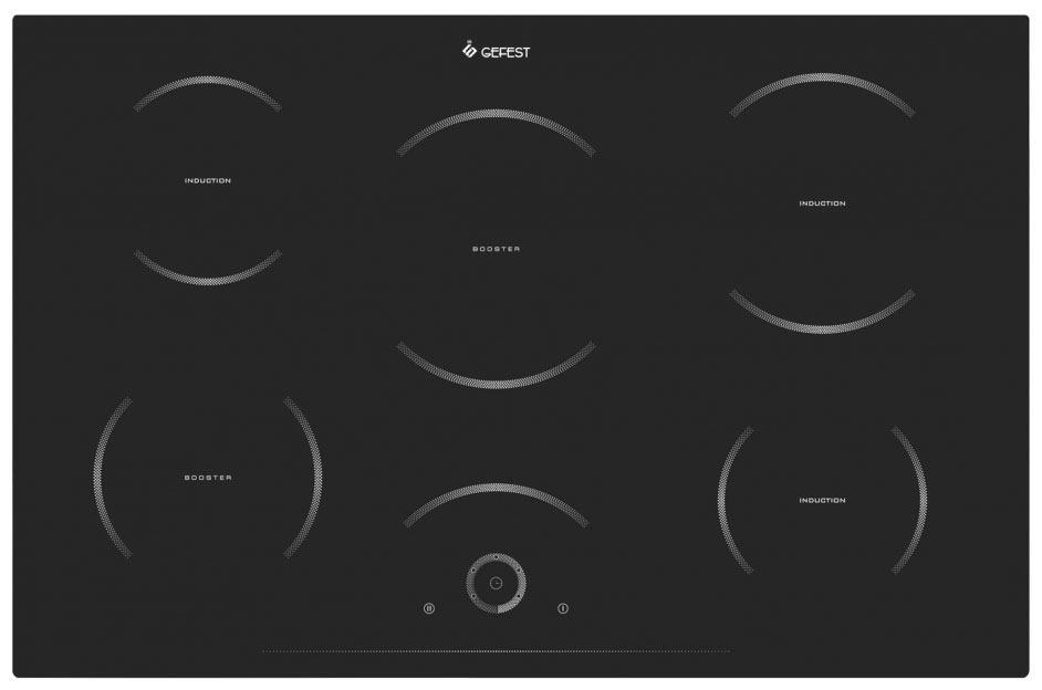 Встраиваемая электрическая варочная панель Gefest ПВИ 4322 Встраиваемая электрическая варочная панель Gefest ПВИ 4322